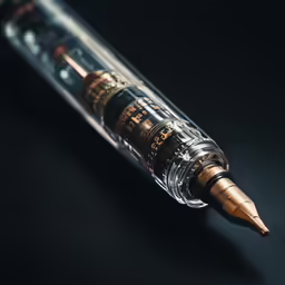 a fountain pen with a small tip on it