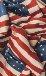 a pattern with the american flag as background