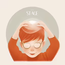 a person that has some glasses on