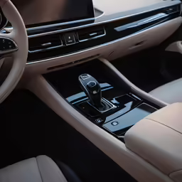 the front seats in the new bmw car