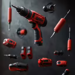 a picture of some random tools on a table