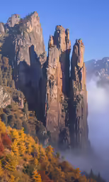 the mountains are rocky and have a cloud coming in