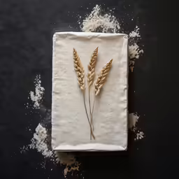 some grain sitting on top of a cloth