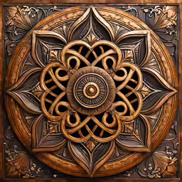 this art is made with a unique piece of wood and metal