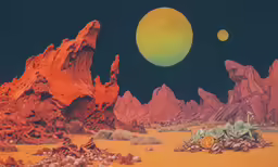 some rocks that are in the dirt