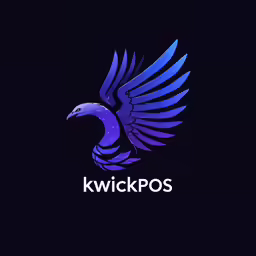 the purple bird with blue wings and an inscription kwckpos