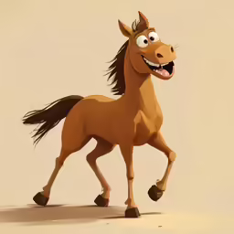 a horse is shown with an odd smirk on its face