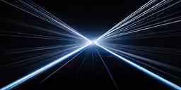 a group of white lines with light streaks on them