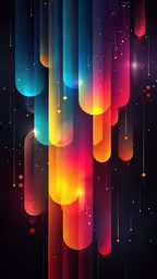 colorful and bright background for a video game,an abstract space background with stars and colorful lights