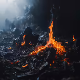 a closeup view of bright, burnt grass