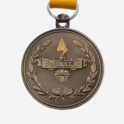 a medal awarded for an individual achievement