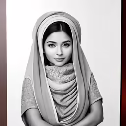 a woman in a nun outfit poses for a magazine cover