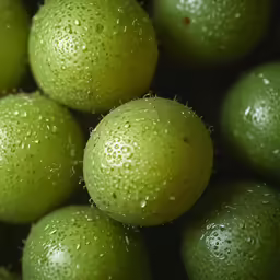 a bowl full of various fresh green fruits