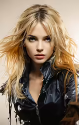 a very attractive woman with blonde hair