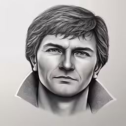 a drawing of the actor in the tv show john cusack
