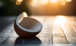 a white bowl that is sitting on a table