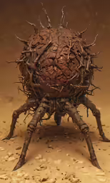 the base of a spider with a hole in it