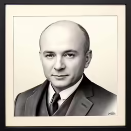 the man is dressed in a suit and tie