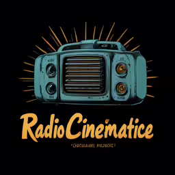 a radio sits on top of the word radio cine practice