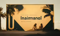 there is a billboard with the text inaimanol