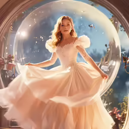 the white dress is in an image of a girl