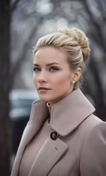 an image of a woman with short hair