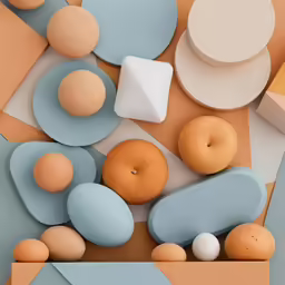 a variety of objects with varying shapes and sizes