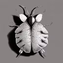 a large bug with two wings