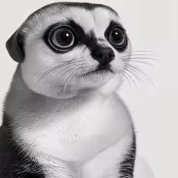 a picture of a meerkat with a very sad look on its face