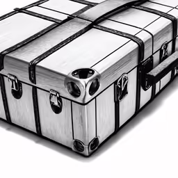 a drawing of some suitcases that are on the table