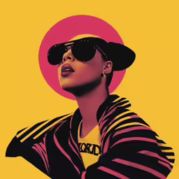 a portrait of an individual wearing sunglasses and a sun shirt