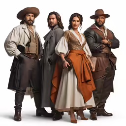 a group of actors standing next to each other