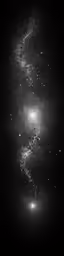 an abstract space scene with many stars and dust