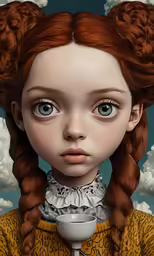 a very big pretty woman with red hair