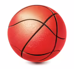 a close up shot of a basketball