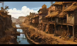 a village that looks like a fantasy tale