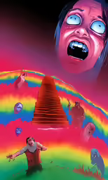 the strange world of the zombie from the rainbow movie poster