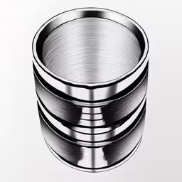 an image of stacks of silver aluminum