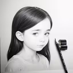 an image of a girl with long hair